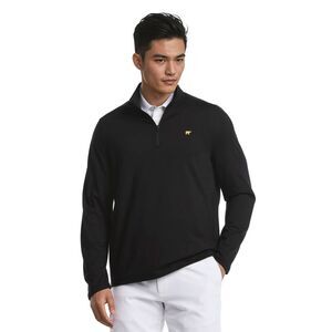 Jack Nicklaus 1/2 Zip Long Sleeve Pullover Sz L Black